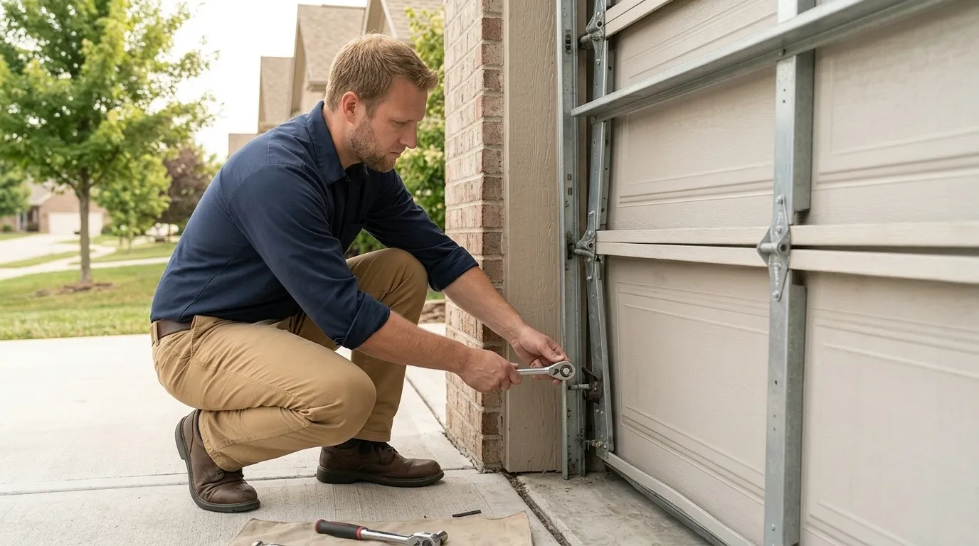 What a Garage Door Repair Actually Involves in Hesperia