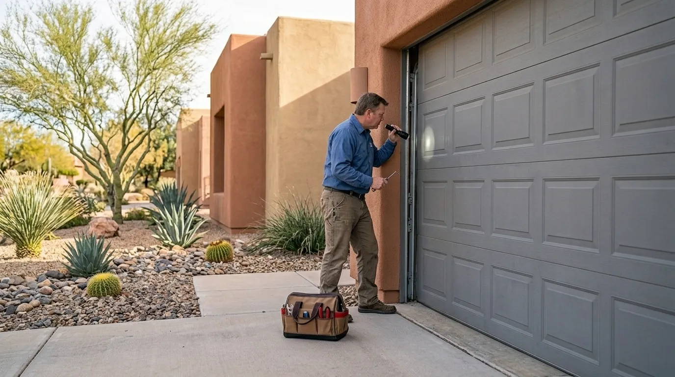 On-site diagnosis - Hesperia garage door service