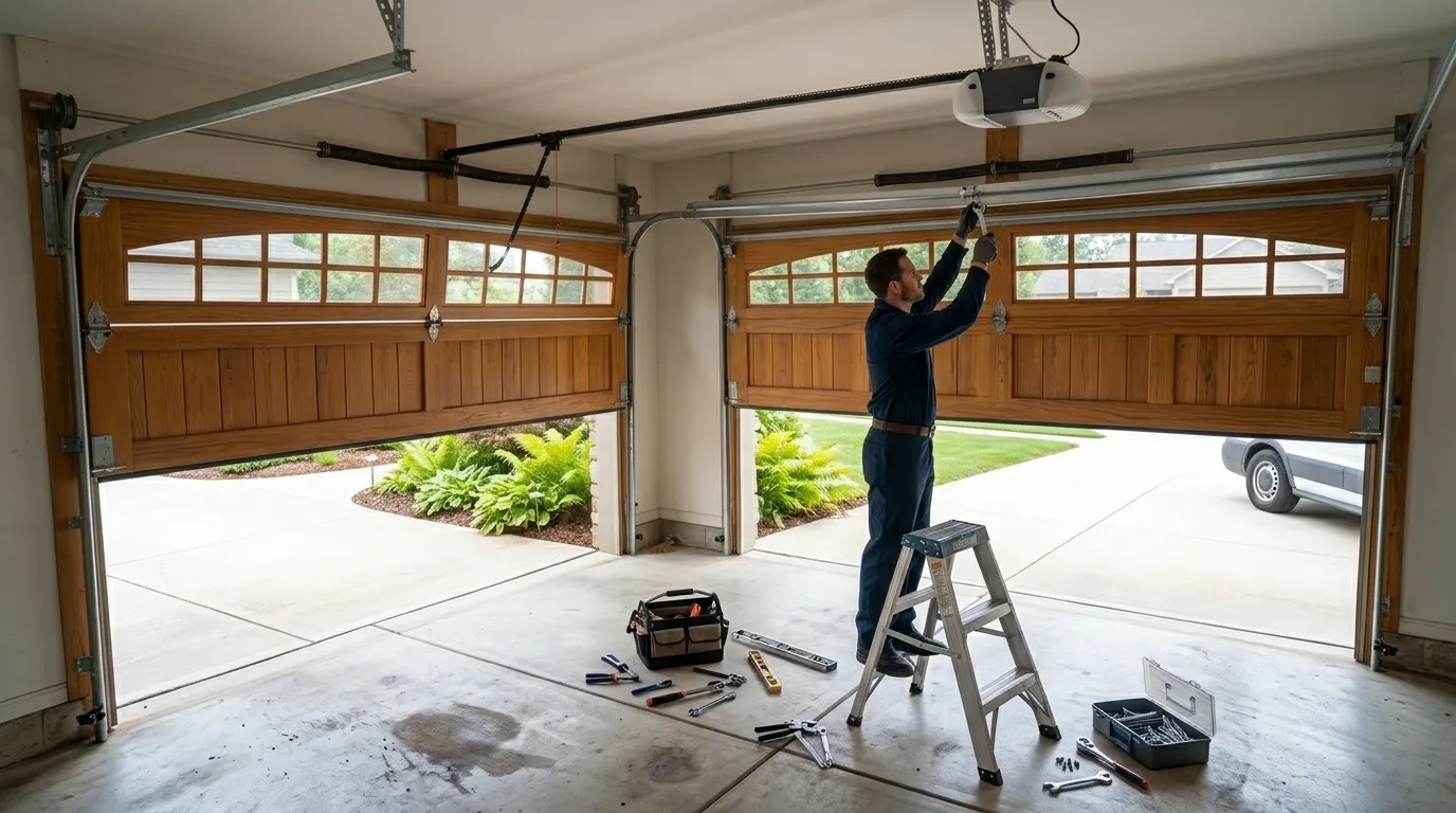 On-site diagnosis - Hesperia garage door service