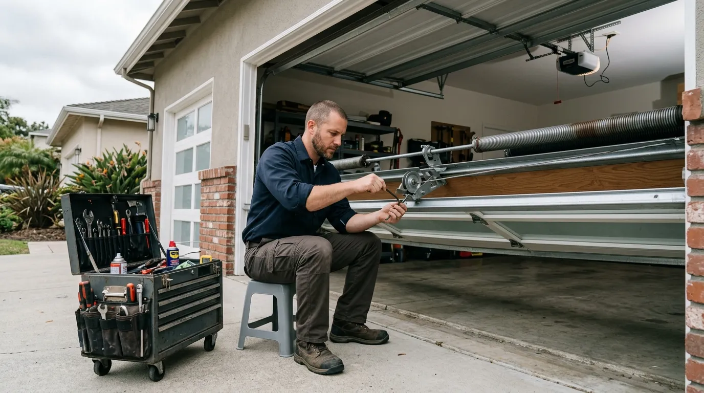 On-site diagnosis - Hesperia garage door service