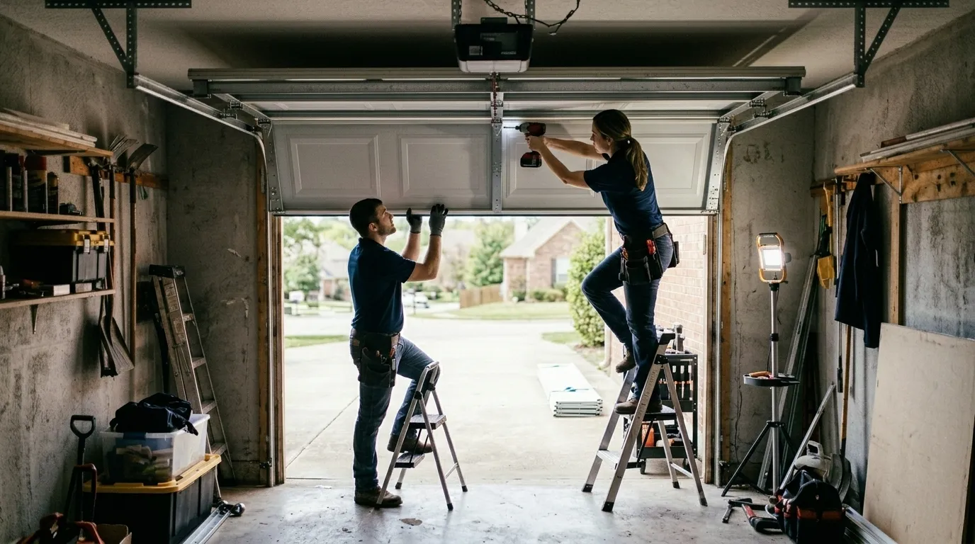 On-site diagnosis - Hesperia garage door service