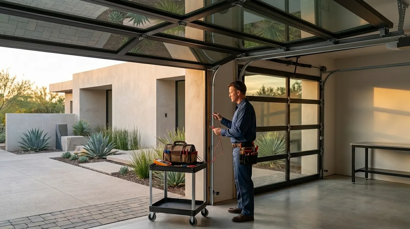 On-site diagnosis - Hesperia garage door service